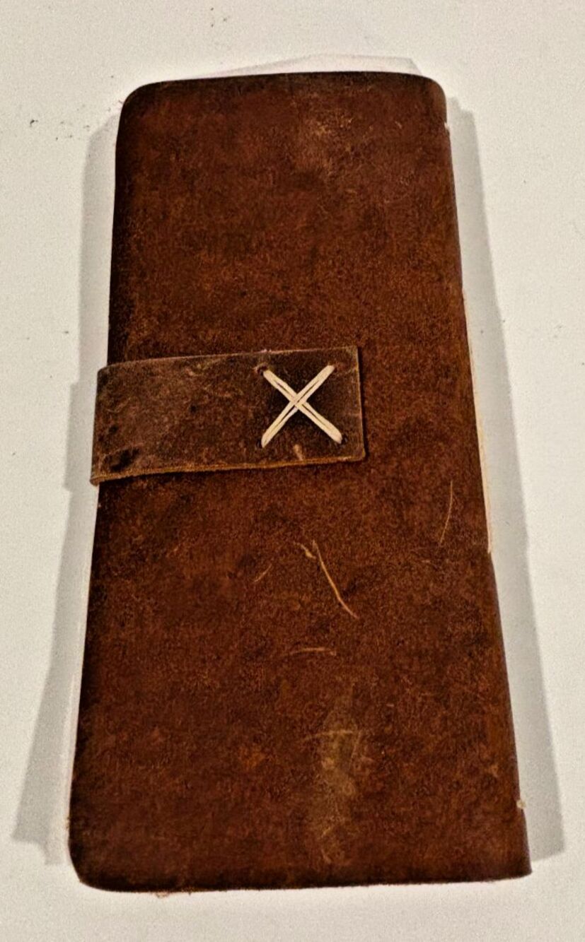 Tolredo Handcrafted Craft Beer Log Brown Leather Book Tasting Journal Handmade - Picture 3 of 5